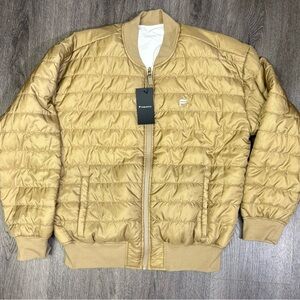 NWT Fabletics The Essential Reversible Full Zip Bomber Jacket Men’s Size Large